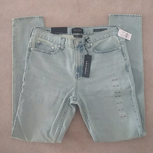 PacSun Other - NWT PacSun Light Wash Stacked Skinny Jean W32 L30